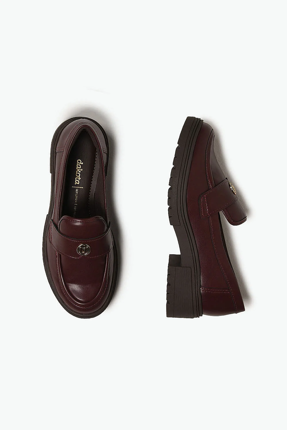 Mocassim Feminino Loafer Dakota Salete Marrom 3