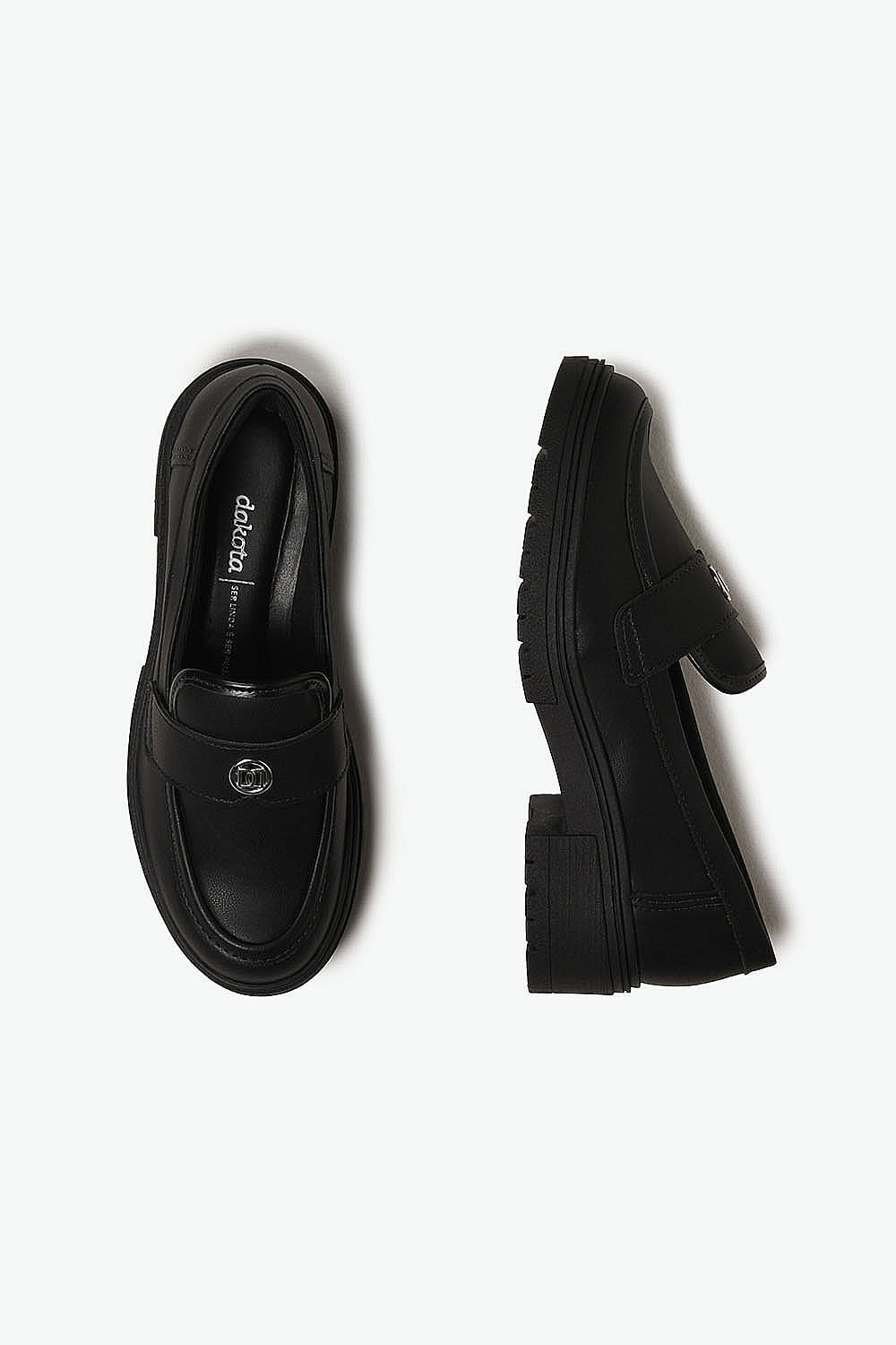 Mocassim Feminino Loafer Dakota Salete Preto 3