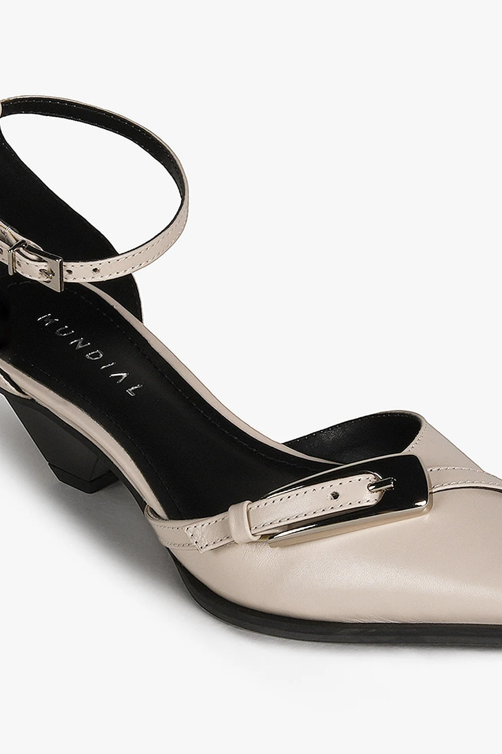 Sapato Feminino Mundial Sibila Off White 2