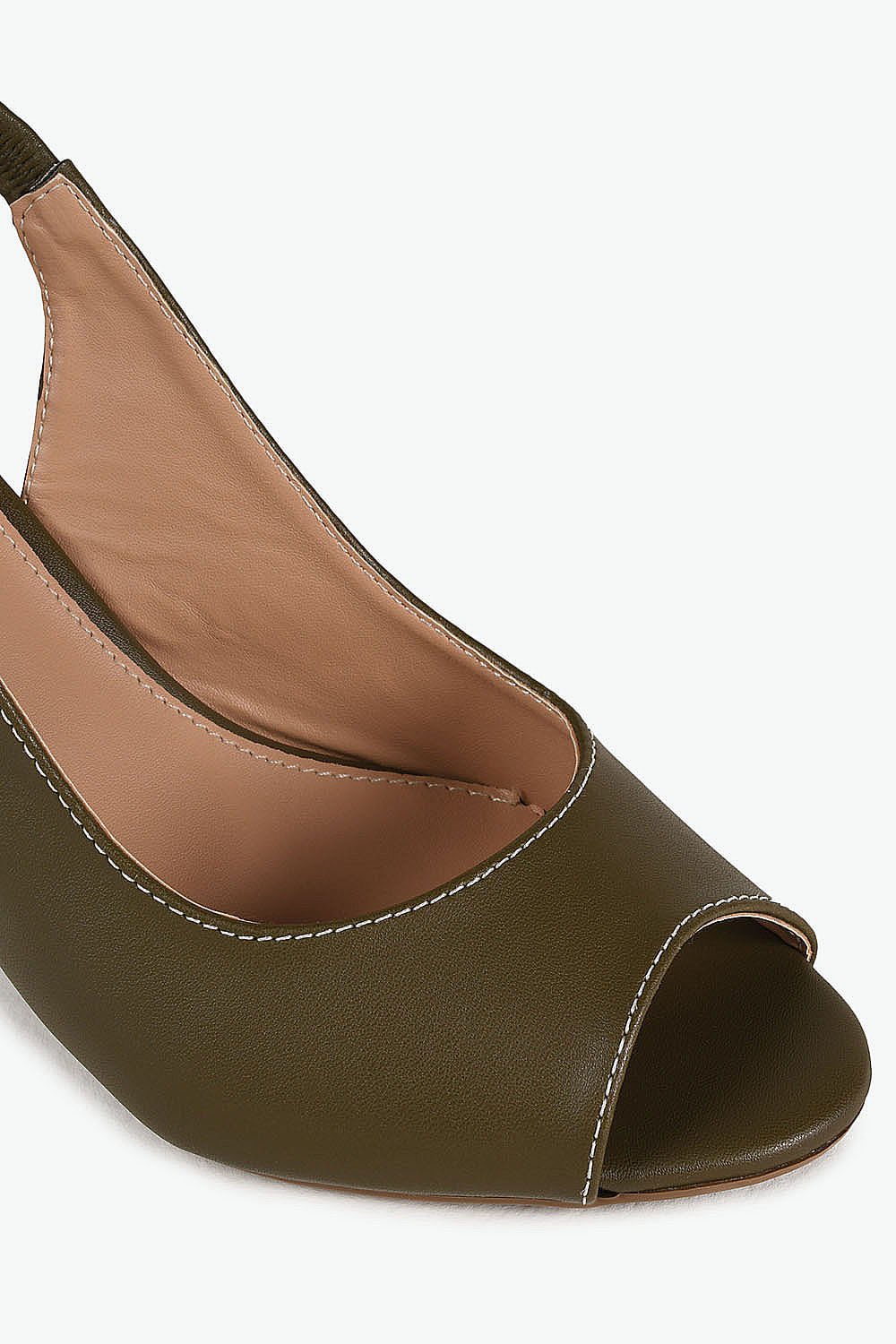 Sandália Feminina Peep Toe Mundial Alexandra Verde 2