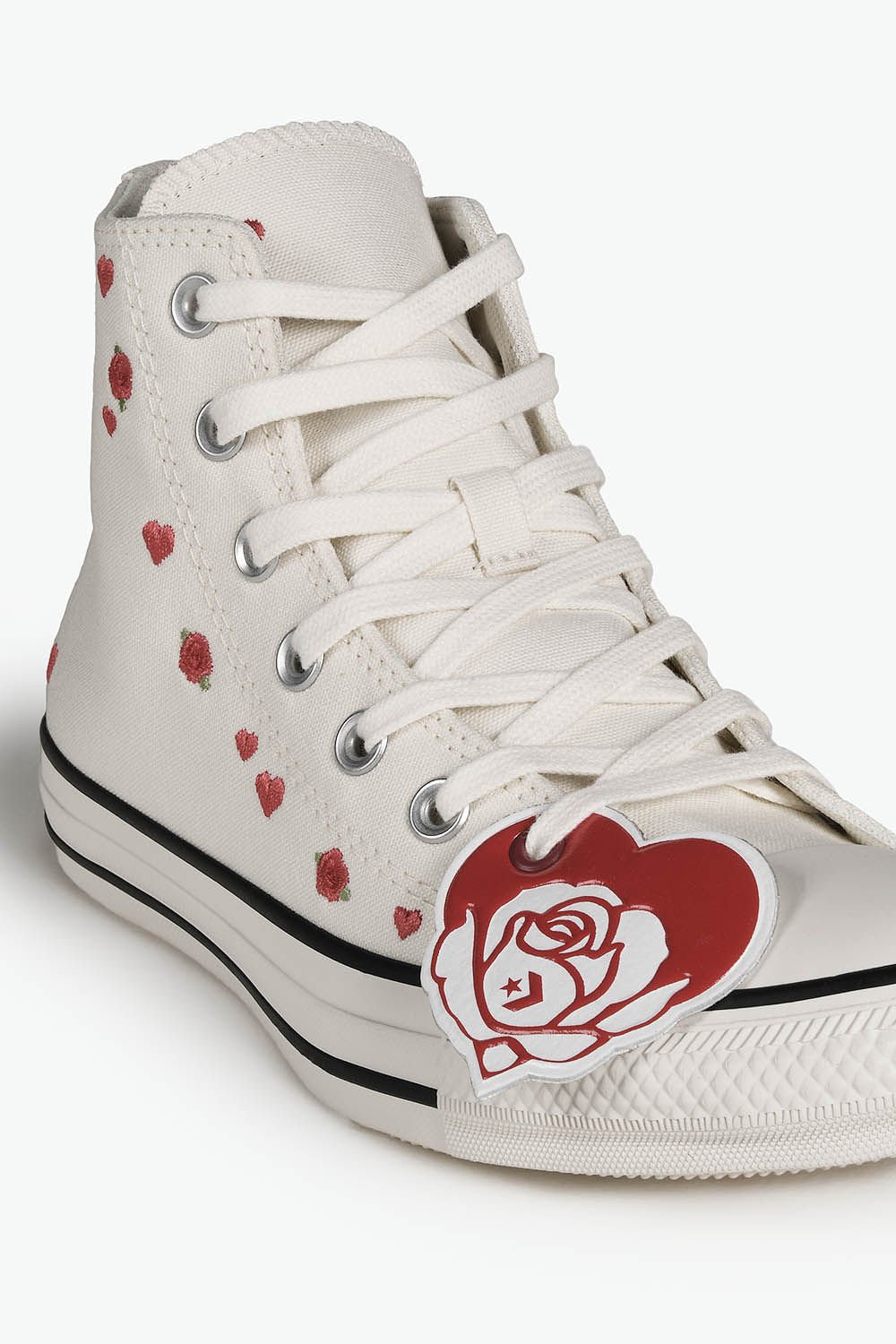 Tênis Converse Chuck Taylor All Star Bem Me Quer Mal Me Quer Branco 2