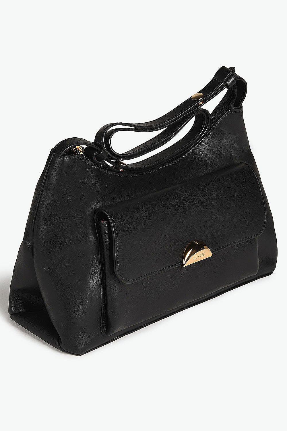 Bolsa Media Transversal Feminina Wj Luma Preto 4
