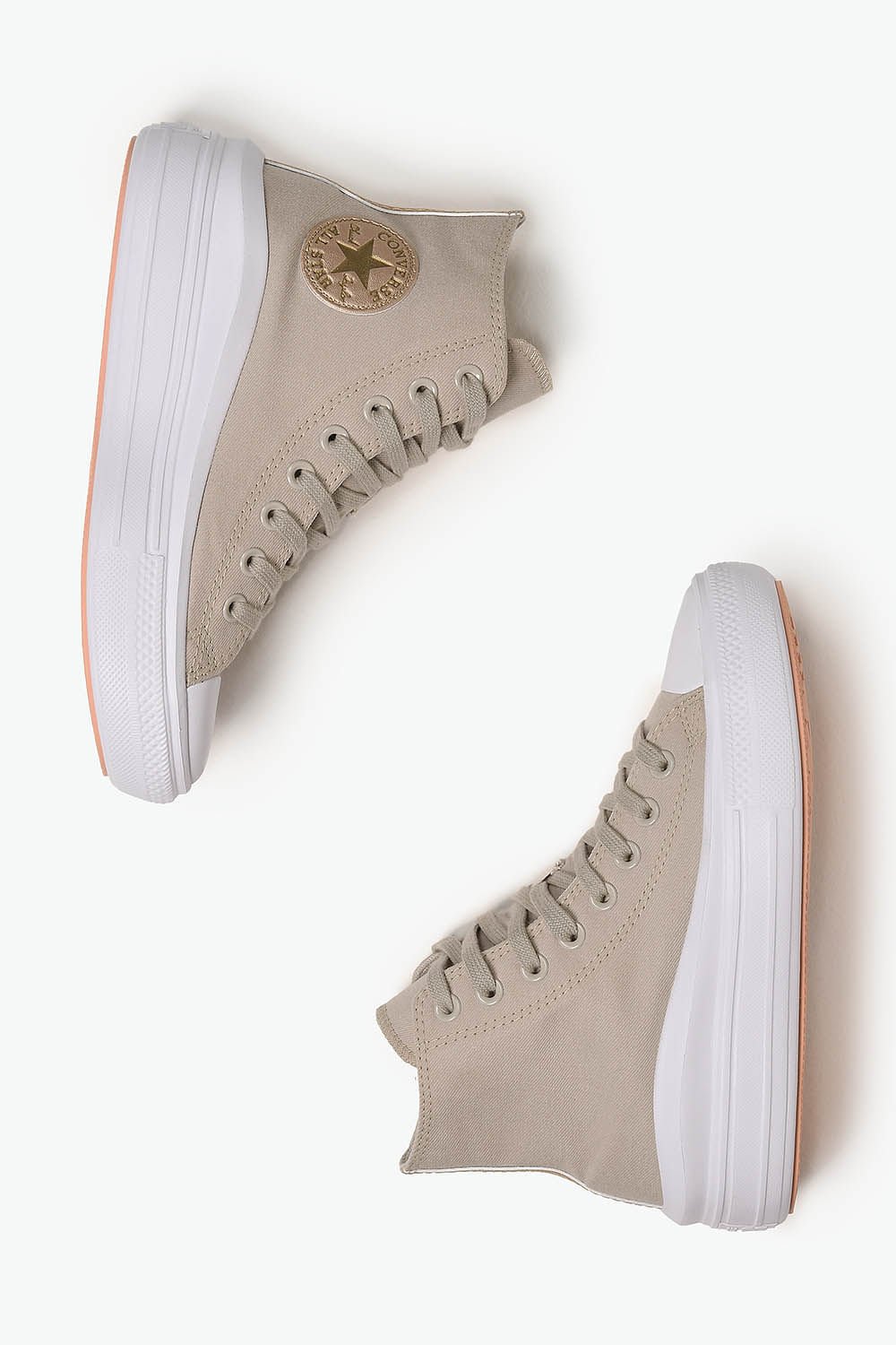 Tênis Feminino Converse All Star Move Bege 3