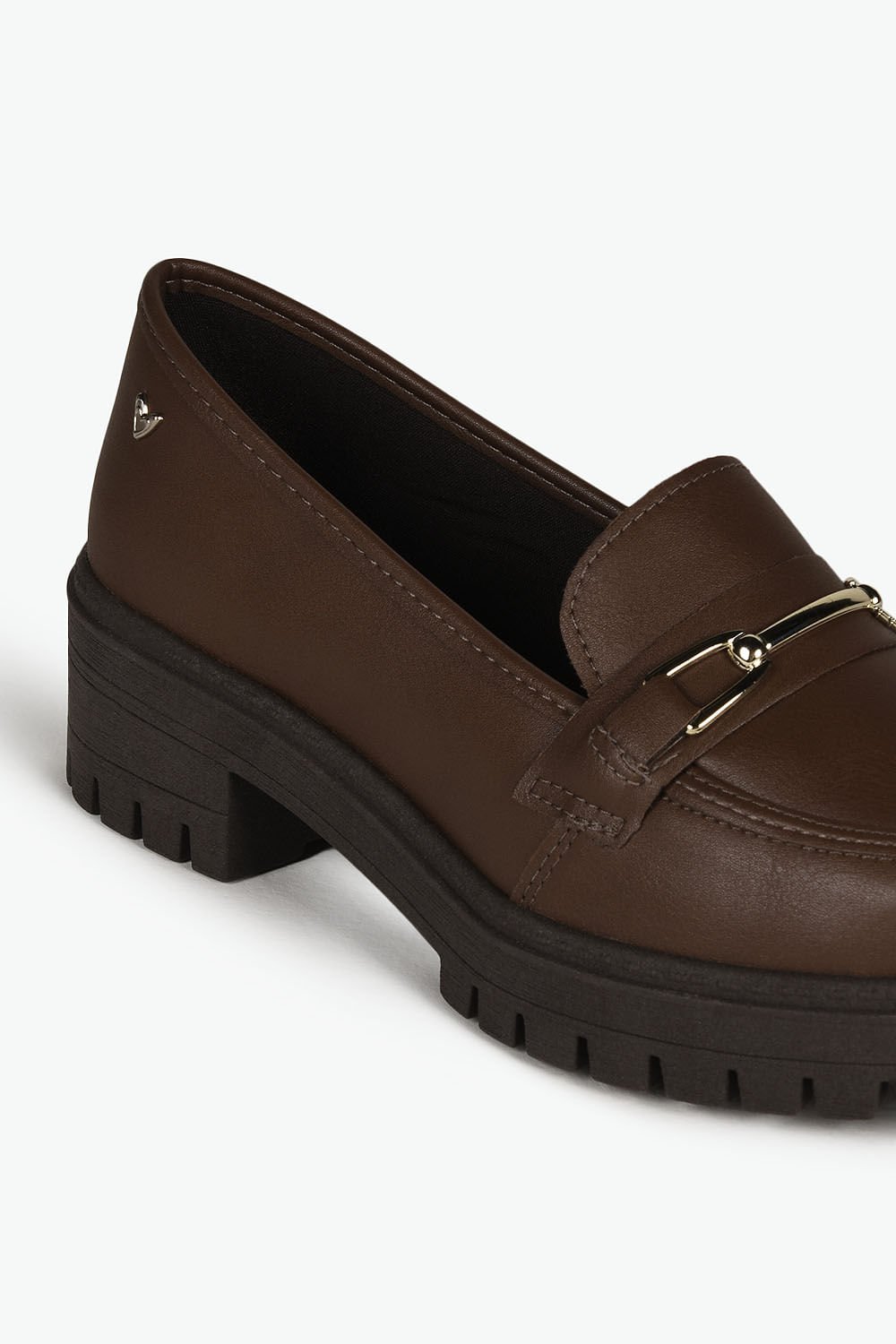 Mocassim Feminino Loafer Tratorado Mississipi Josephine Caramelo 2