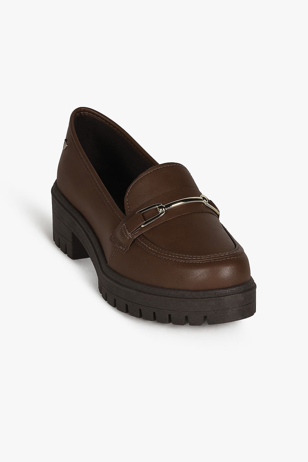 Mocassim Feminino Loafer Tratorado Mississipi Josephine Caramelo 4