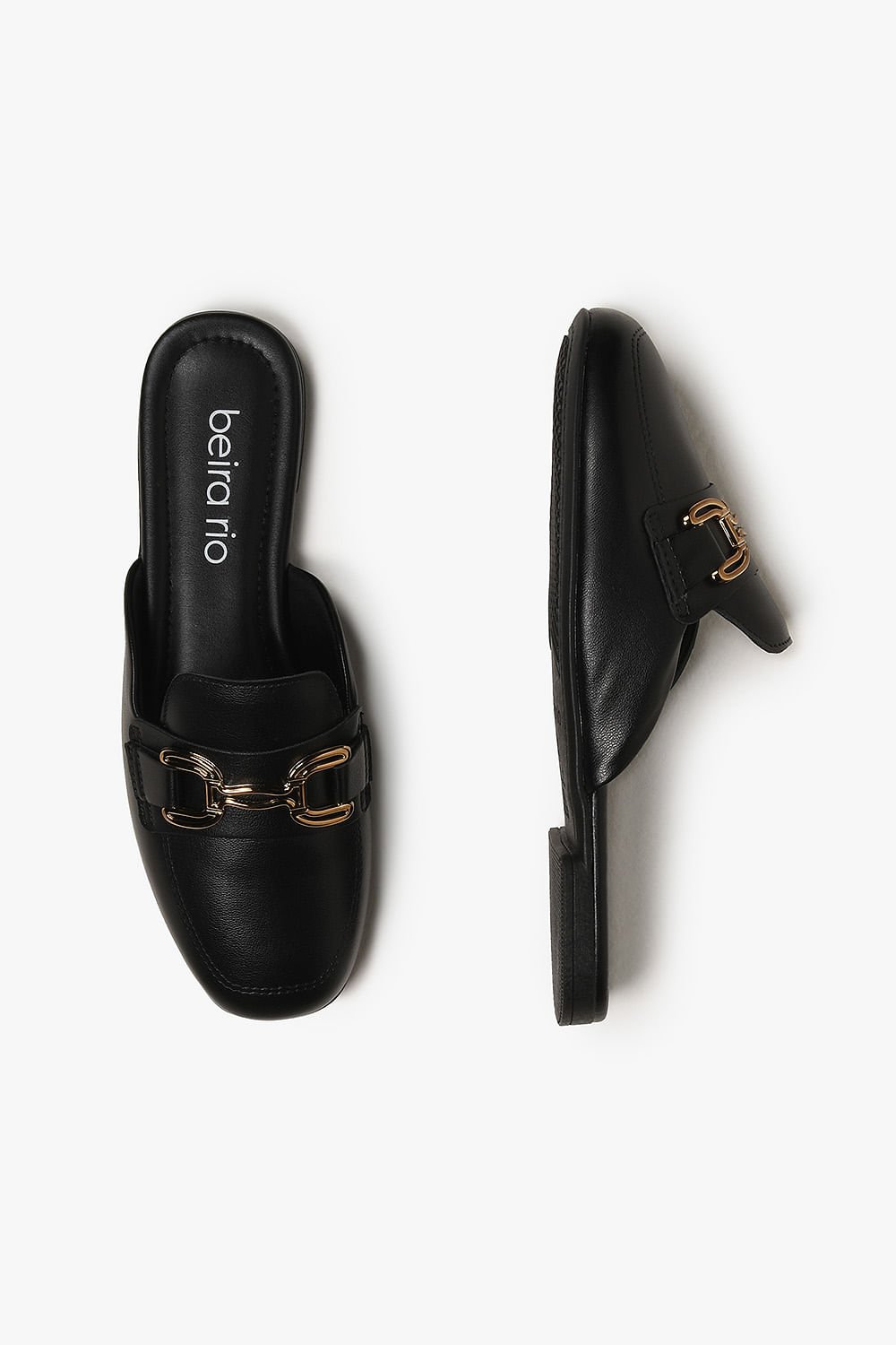 Mule Feminino Beira Rio Otilia Preto 3