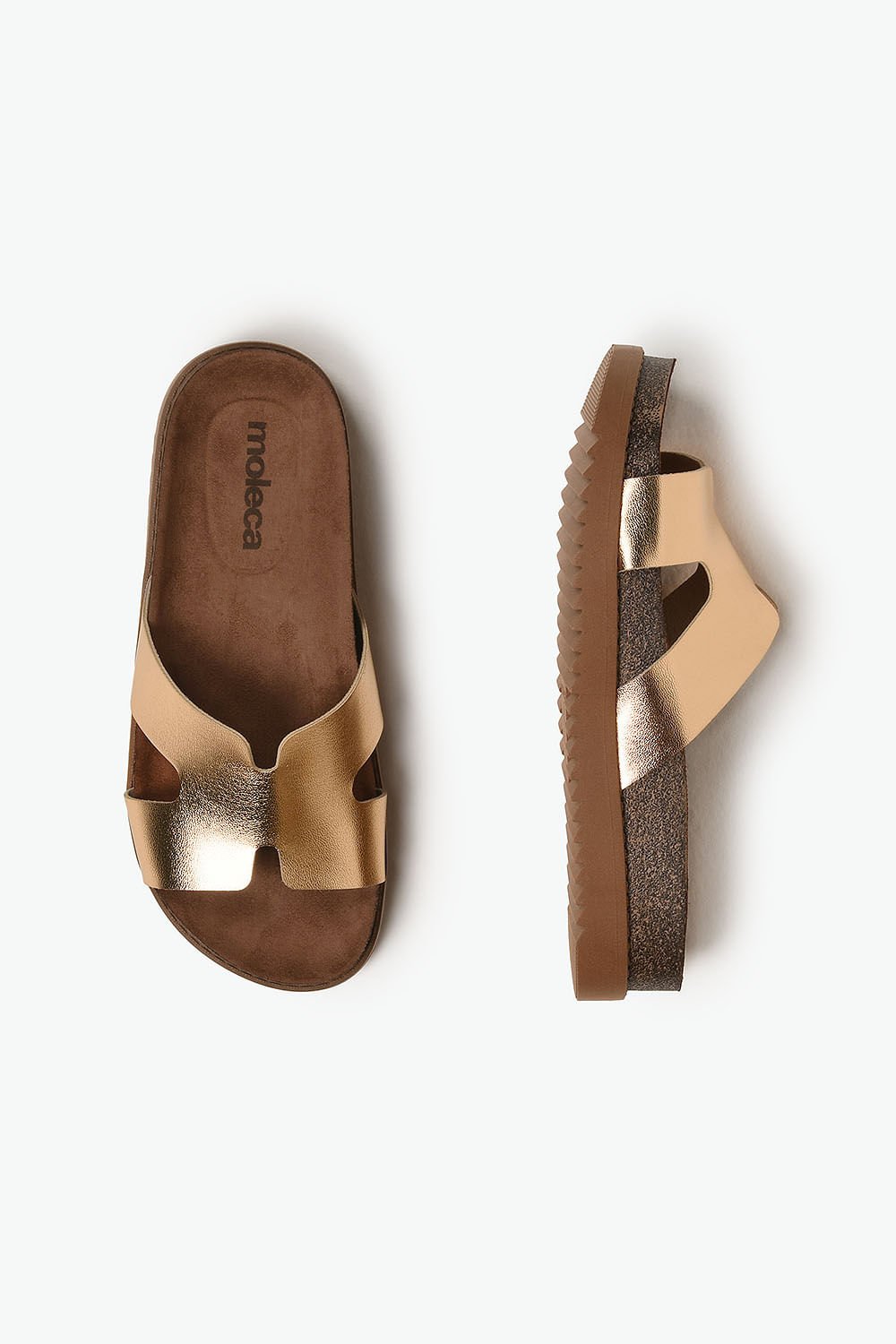 Papete Feminina Moleca Donizete Dourado 3