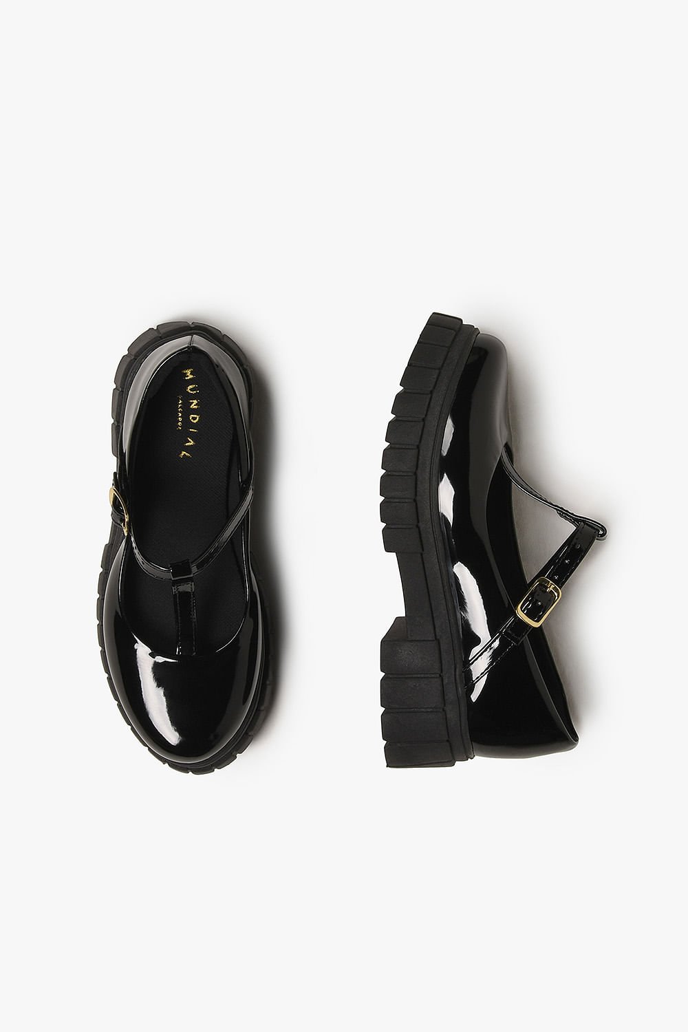 Sapato Infantil De Boneca Mundial Luna Preto 3