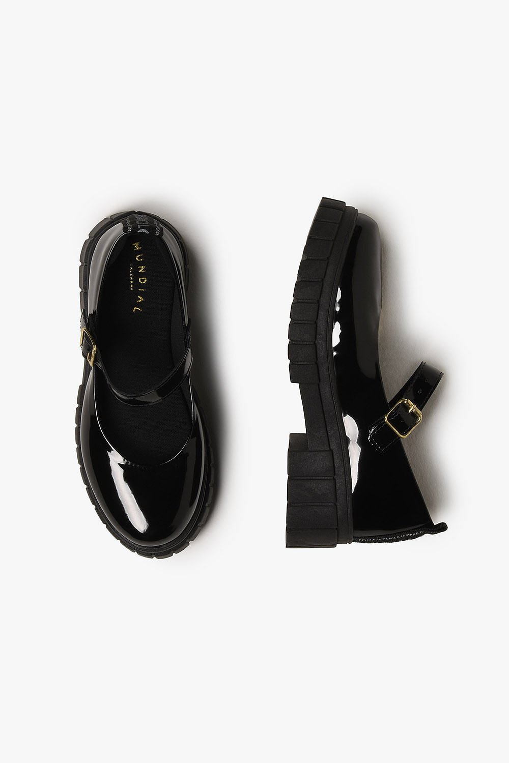 Sapato Infantil De Boneca Mundial Nalu Preto 3