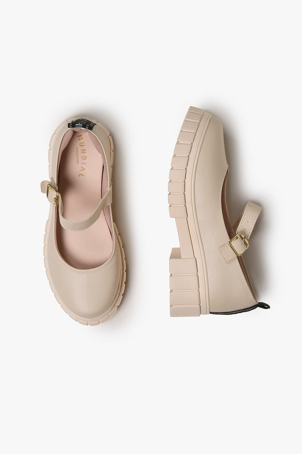 Sapato Infantil De Boneca Mundial Nalu Off White 3