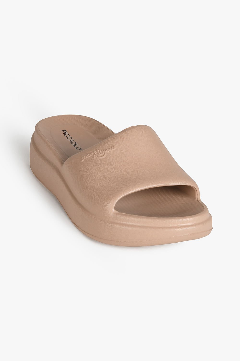 Tamanco Feminino Papete Piccadilly Marshmallow Carla Bege 4