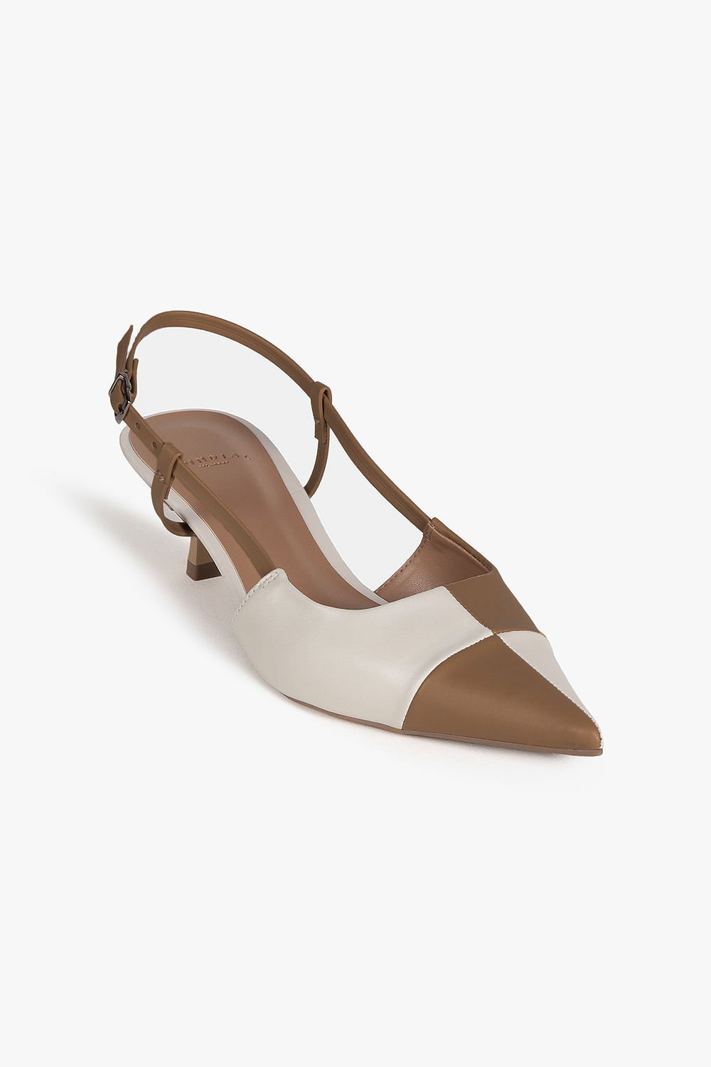Scarpin Feminino Slingback Mundial Julieta Caramelo 4