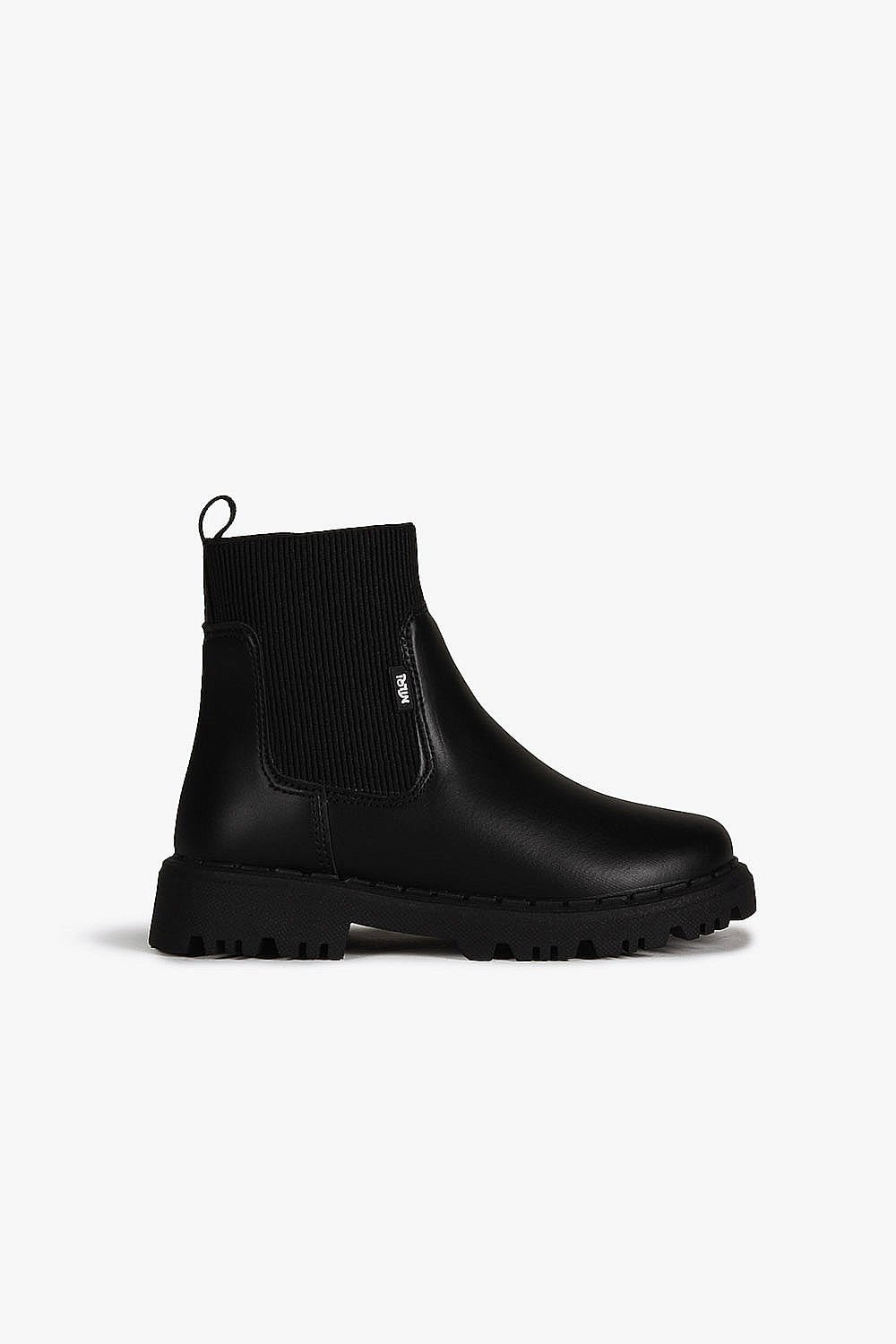Bota Infantil Coturno Cano Curto Nilqi Teen Cacau Preto 1