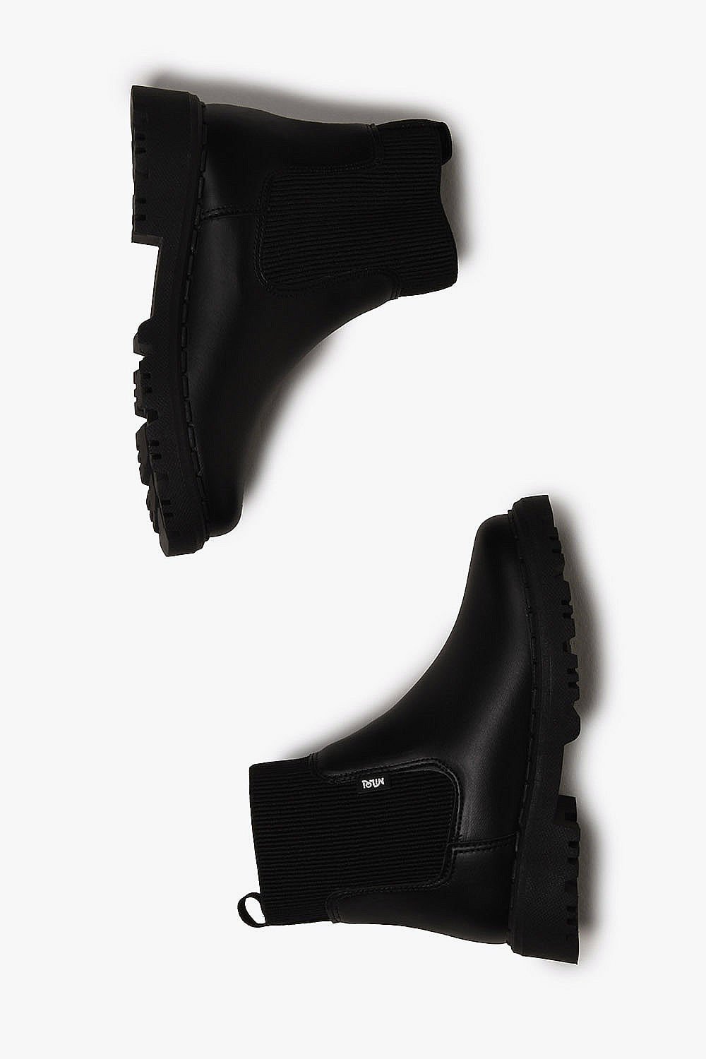 Bota Infantil Coturno Cano Curto Nilqi Teen Cacau Preto 3