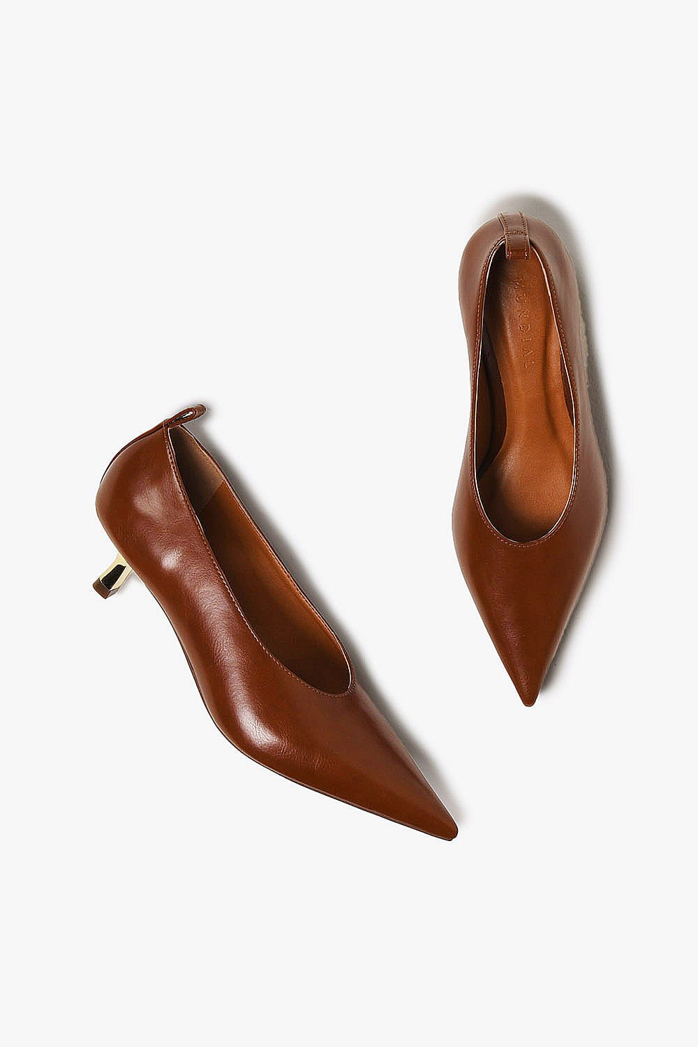 Scarpin Feminino Salto Médio Mundial Antonela Caramelo 3