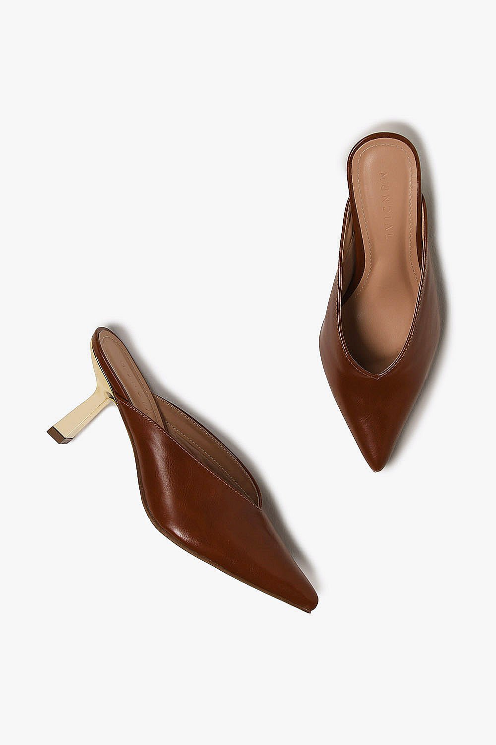 Mule Feminino Mundial Yeda Caramelo 3