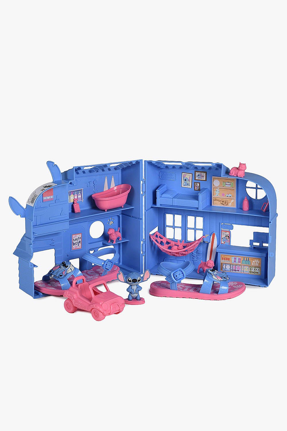 Sandália Infantil Grendene Casa Stitch Lilo Pet Shop Disney Azul 2
