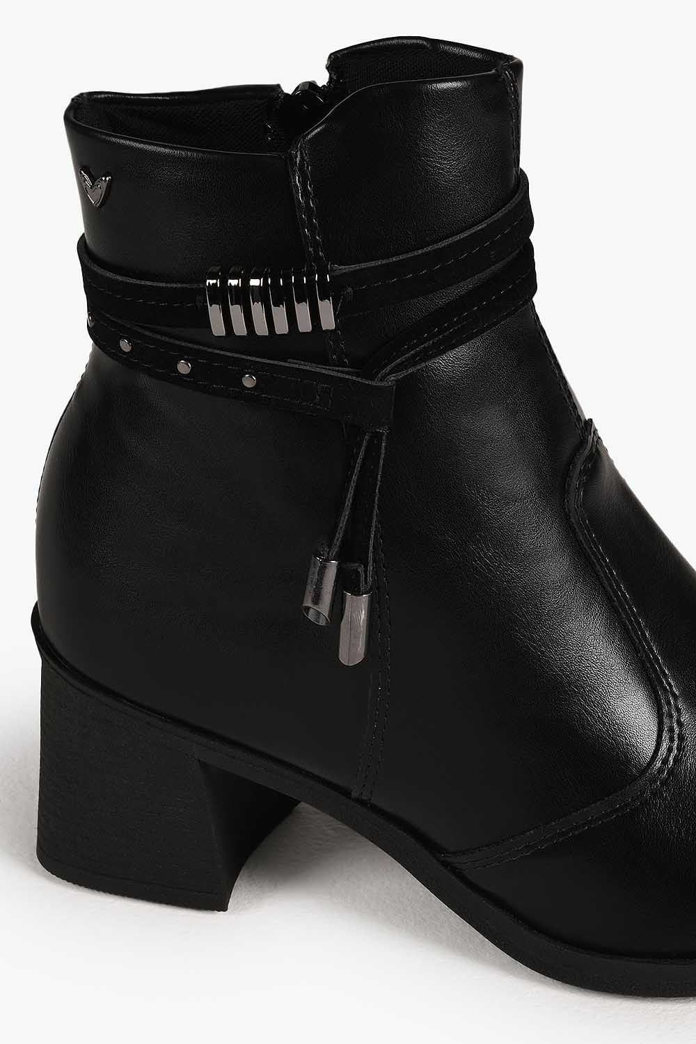 Bota Feminina Cano Curto Mississipi Leticia Preto 2