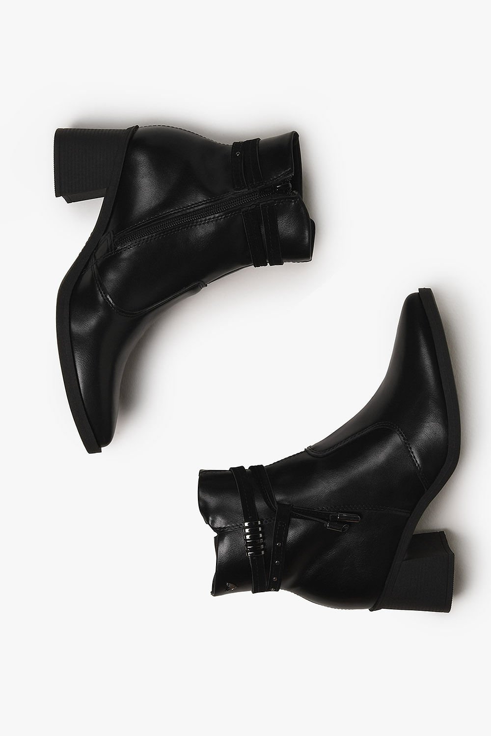 Bota Feminina Cano Curto Mississipi Leticia Preto 3