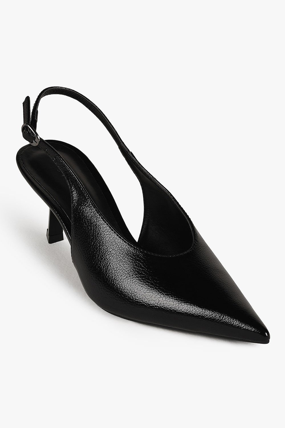 Scarpin Feminino Slingback Mundial Sueli Preto 4