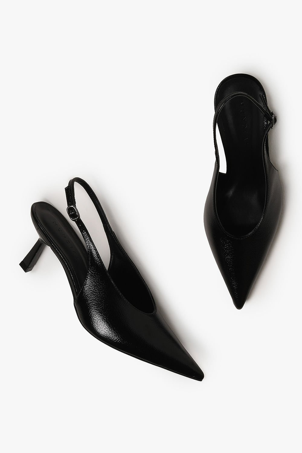Scarpin Feminino Slingback Mundial Sueli Preto 3