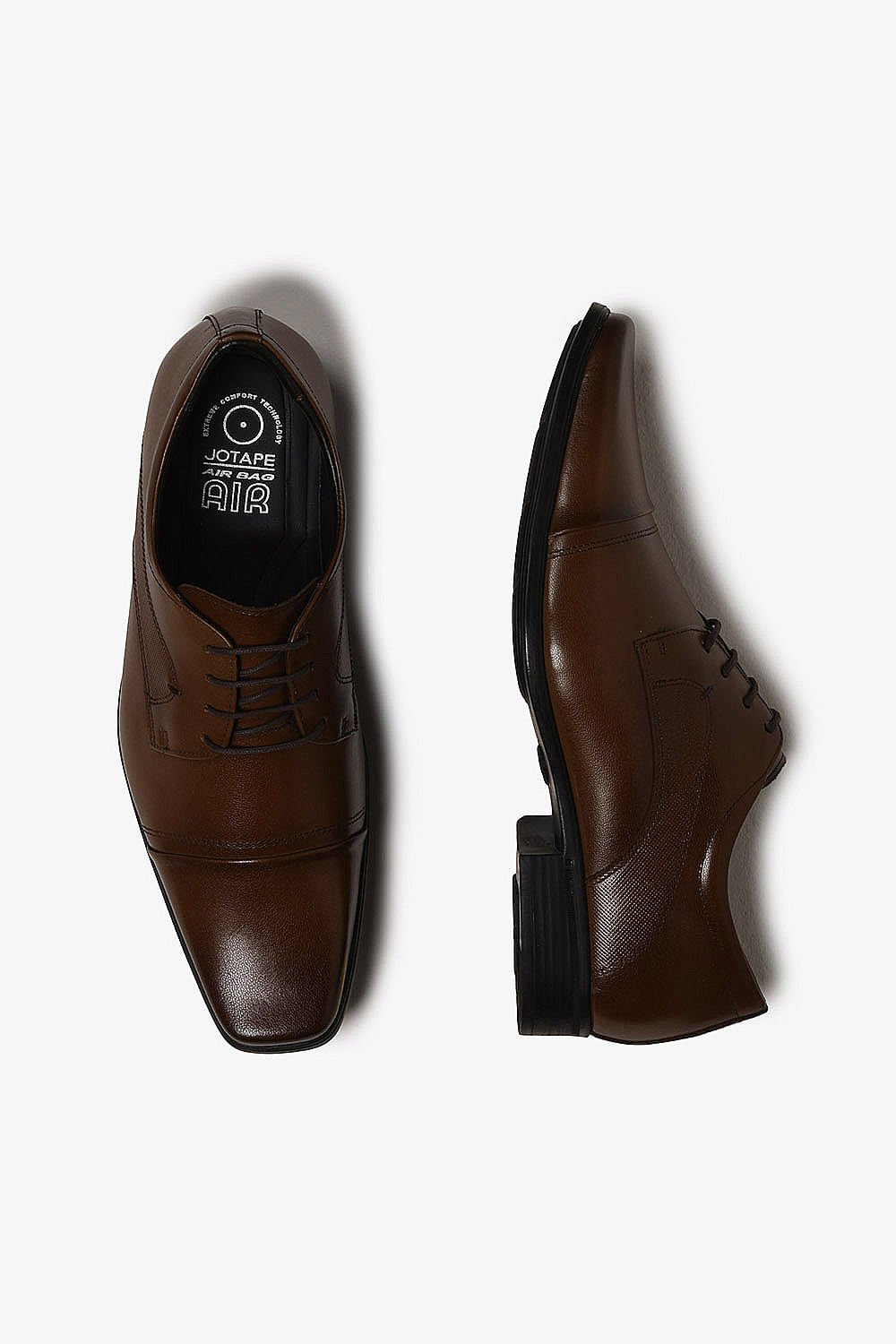 Sapato Social Masculino Jota Pe Elliot Caramelo 3