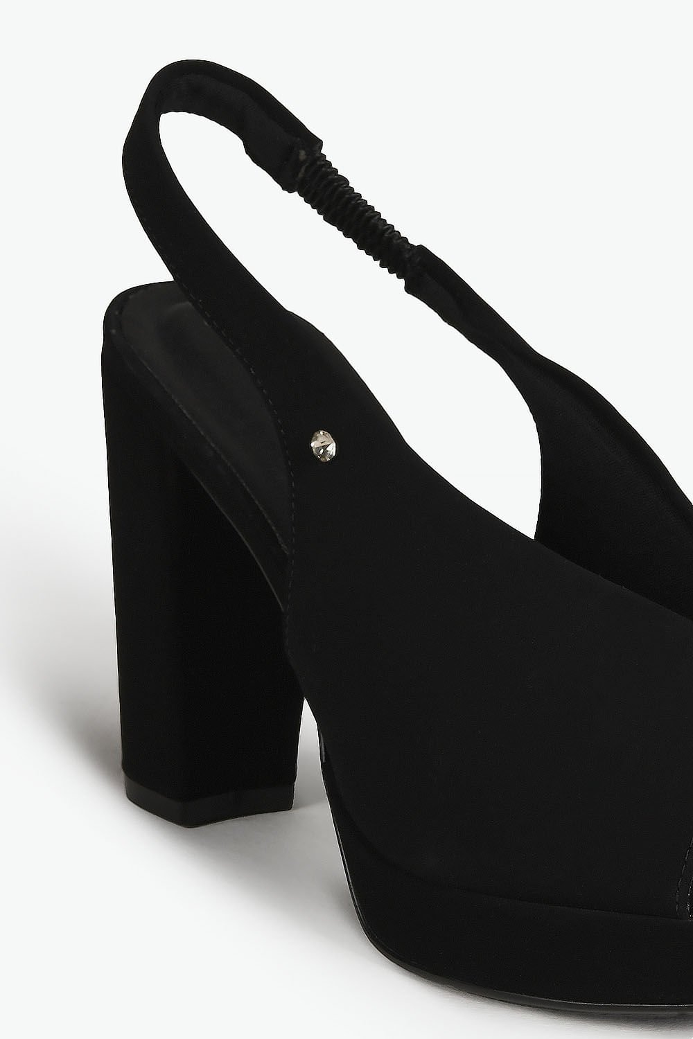 Sandália Feminina Meia-Pata Bebecê Dionisia Preto 2