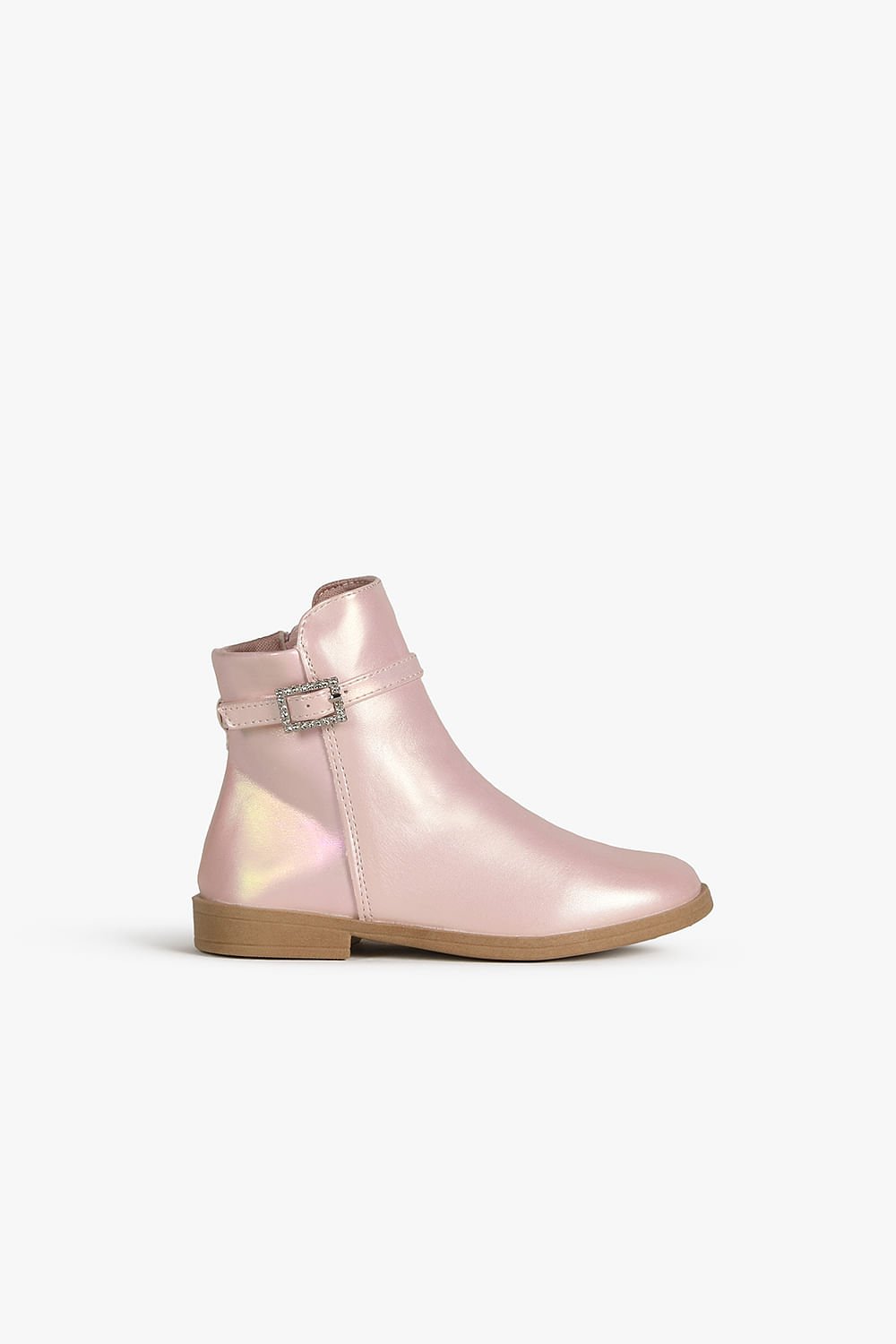 Bota Baby Infantil Cano Curto Mundial Julia Rosa 2