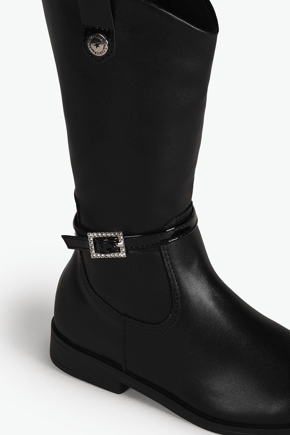 Bota Infantil Cano Curto Mundial Sara Preto 2