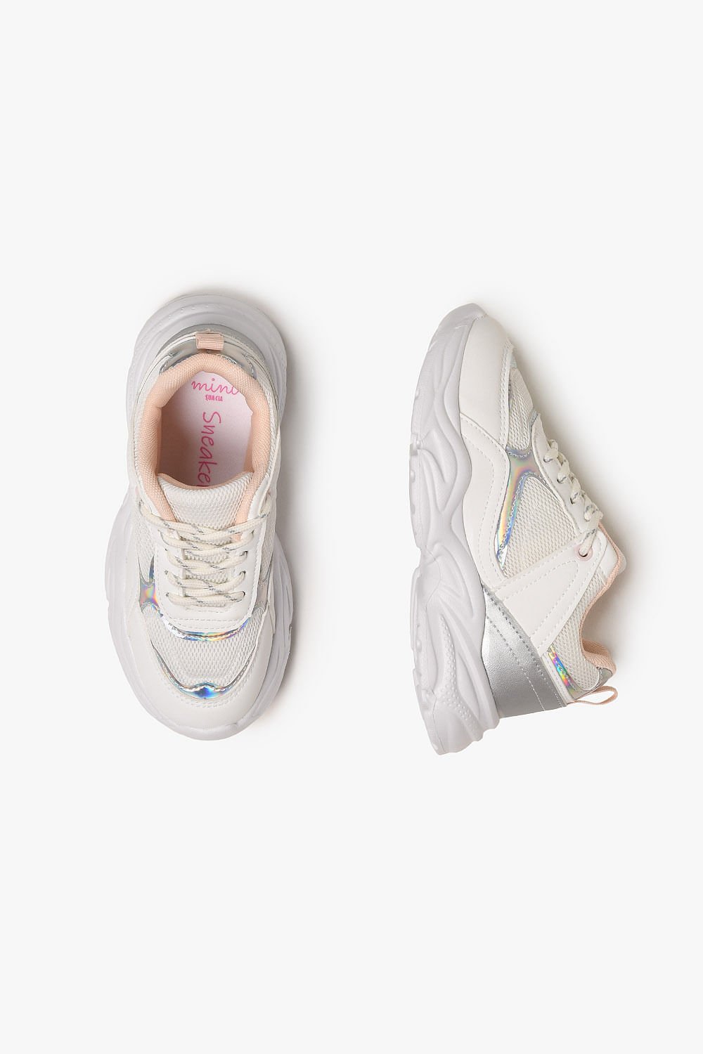 Tênis Casual Infantil Mundial World Colors Luly Branco 3