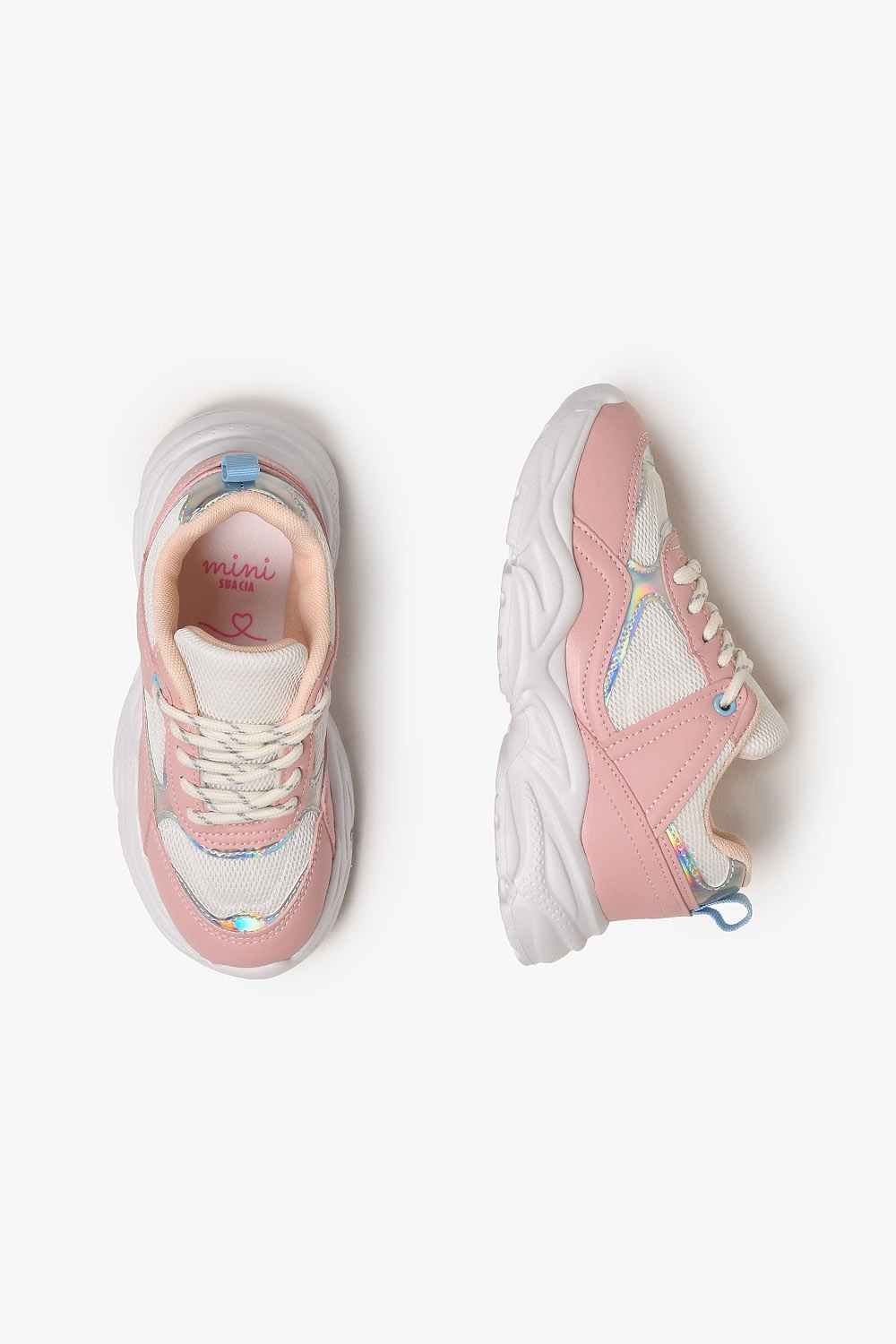 Tênis Casual Infantil Mundial World Colors Luly Rosa 3