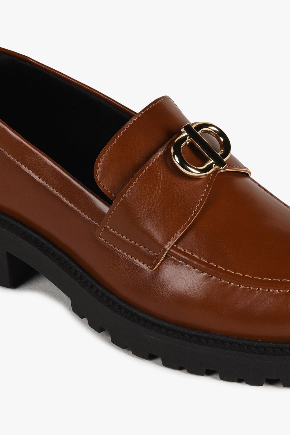 Mocassim Feminino Loafer Mundial Madalena Caramelo 2