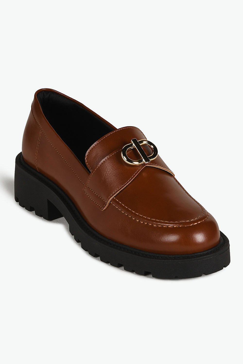 Mocassim Feminino Loafer Mundial Madalena Caramelo 4