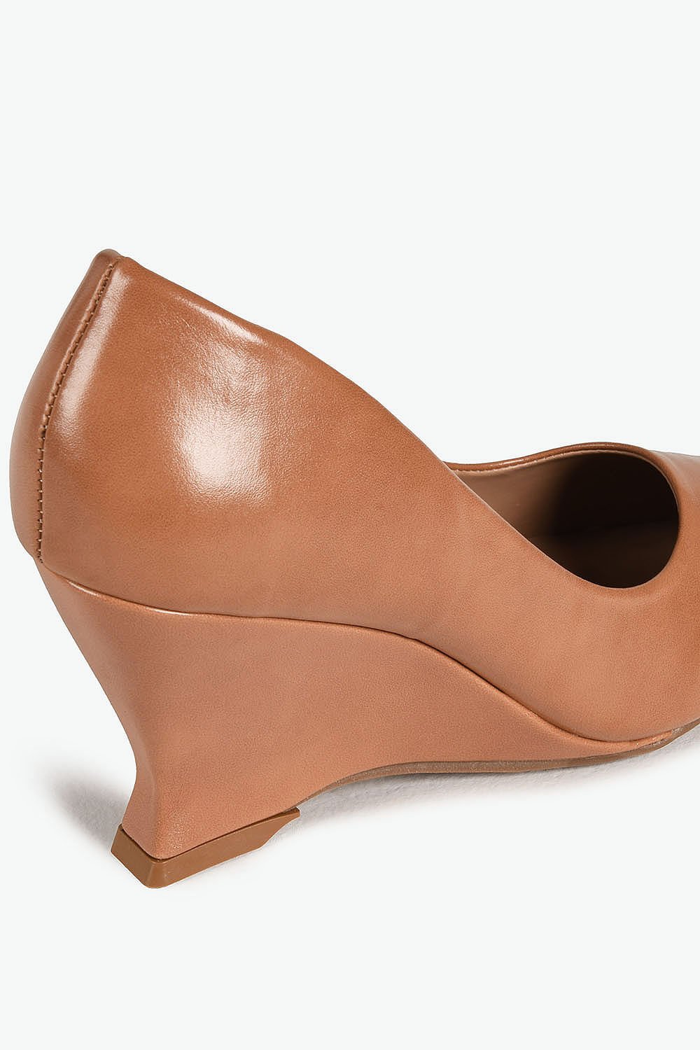 Scarpin Feminino Salto Alto Mundial Maiza Marrom 2