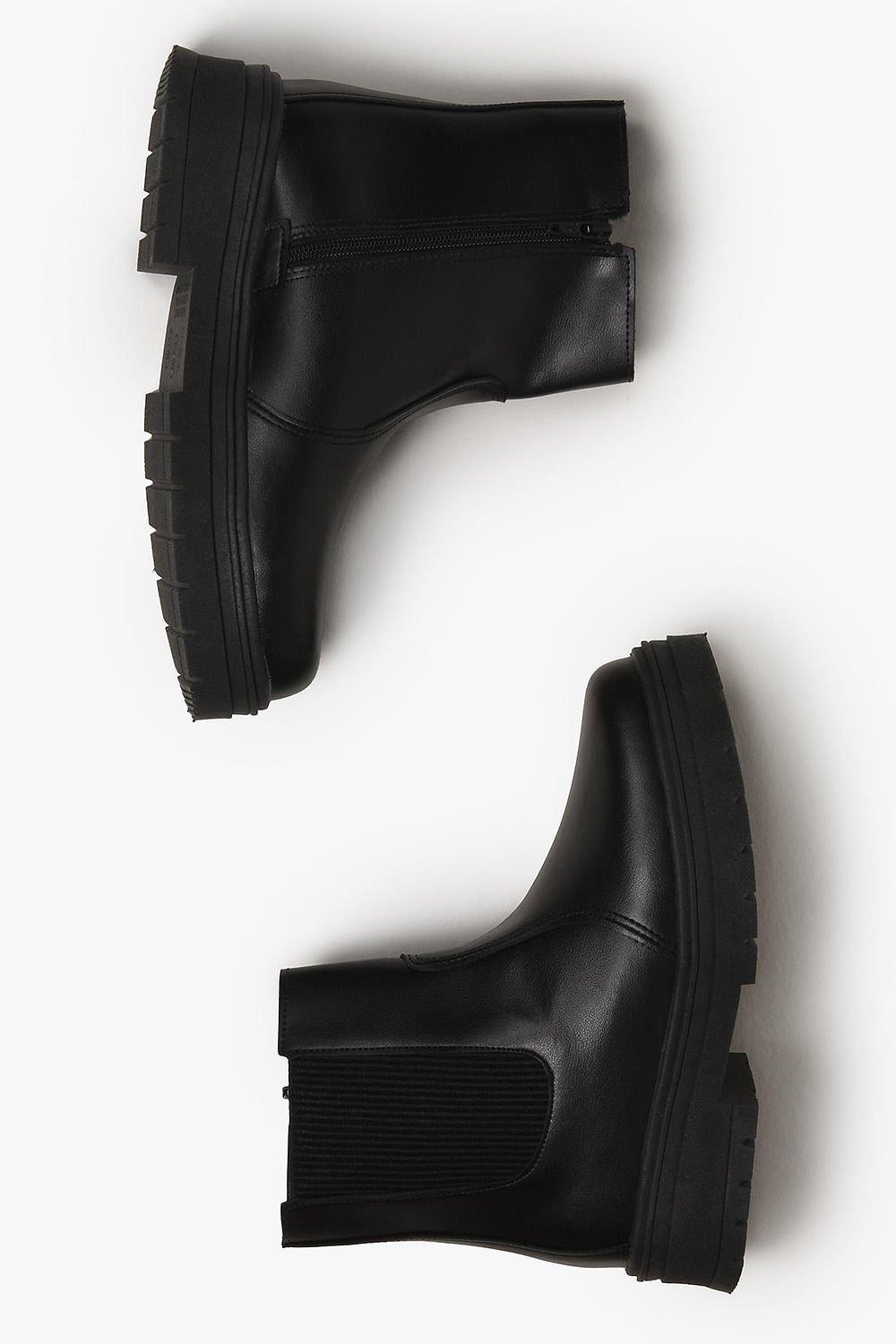 Bota Infantil Coturno Cano Curto Tininha Liz Preto 3