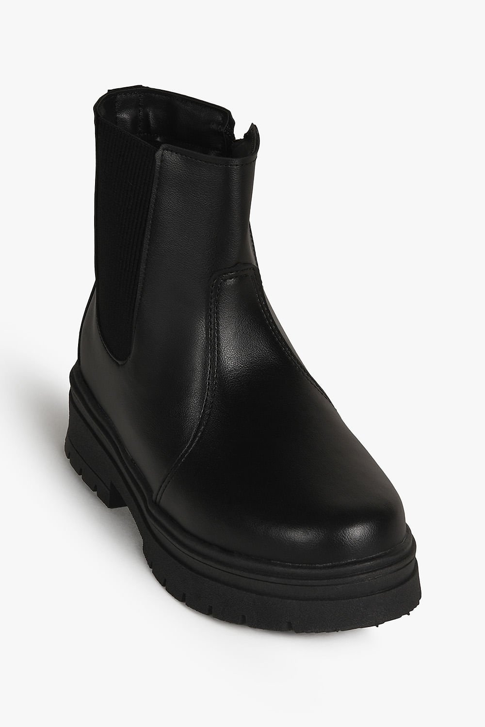 Bota Infantil Coturno Cano Curto Tininha Liz Preto 4