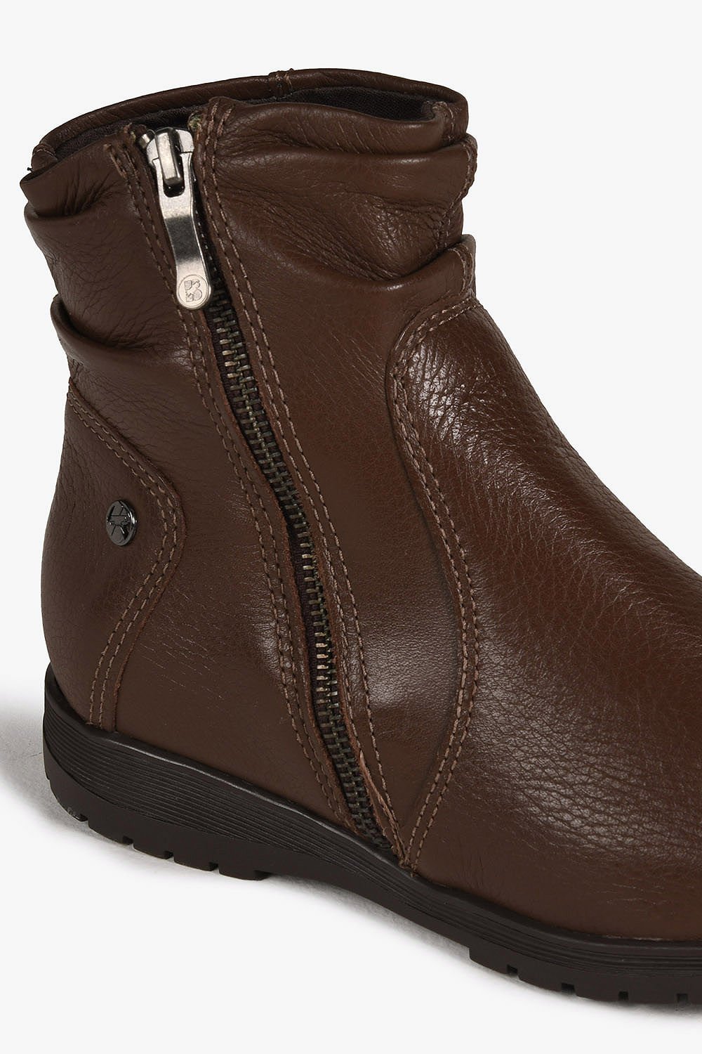 Bota Feminina Cano Curto Bottero Sandra Café 2