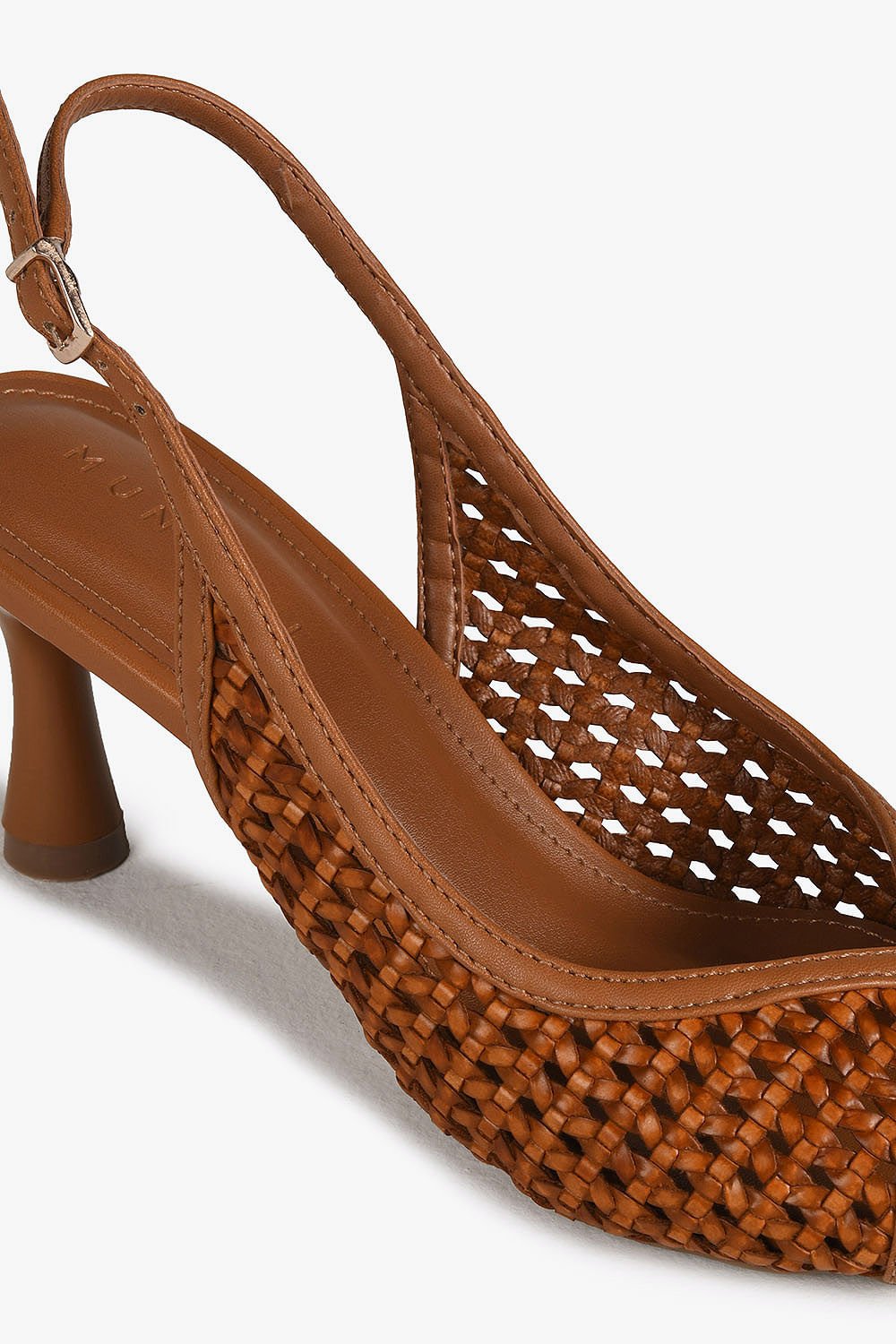 Sandália Feminina Salto Médio Mundial Mariza Caramelo 2