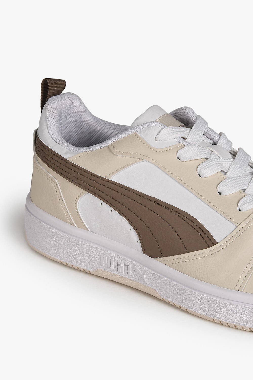 Tênis Puma Rebound V6 Low BDP Masculino Bege 2