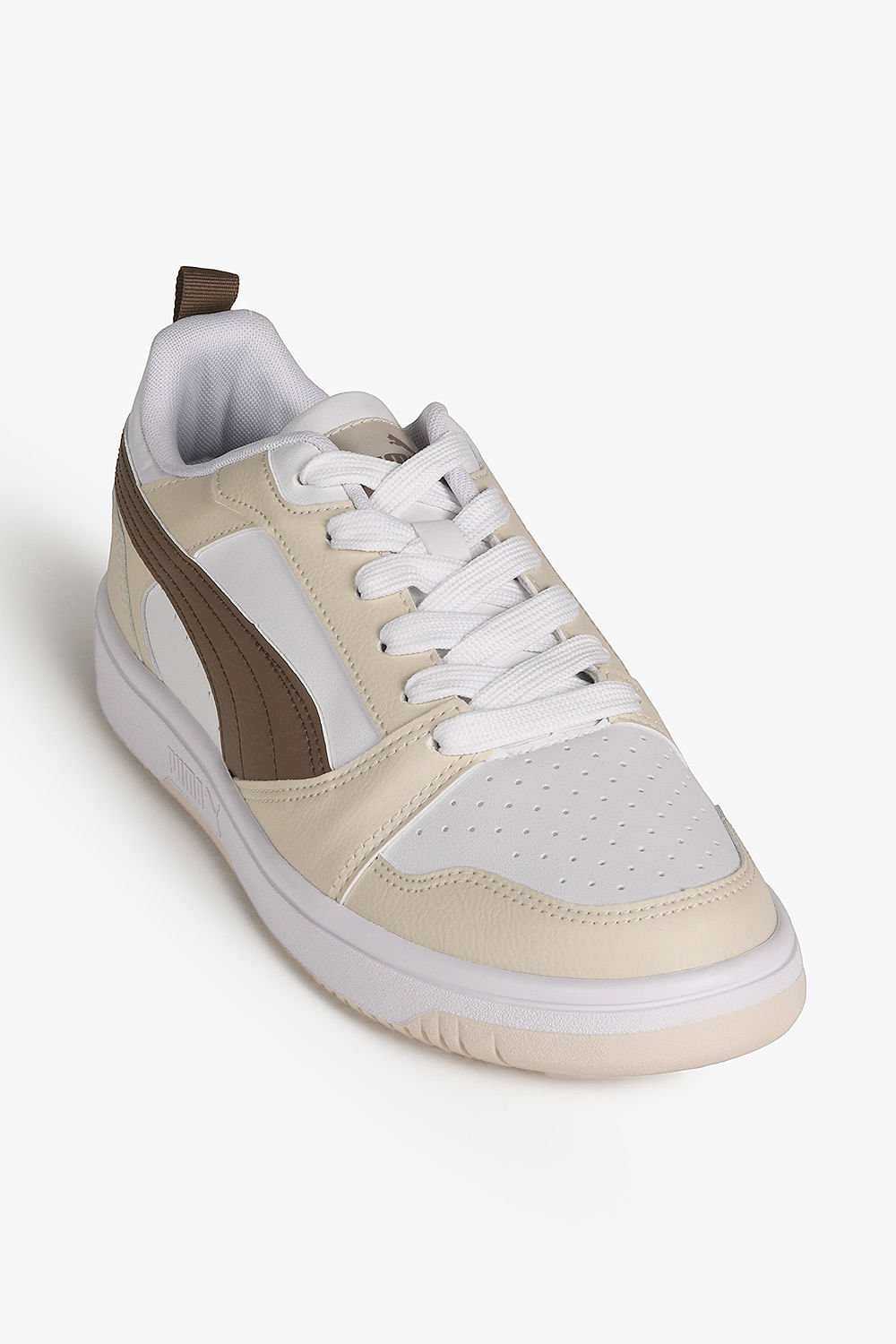 Tênis Puma Rebound V6 Low BDP Masculino Bege 4