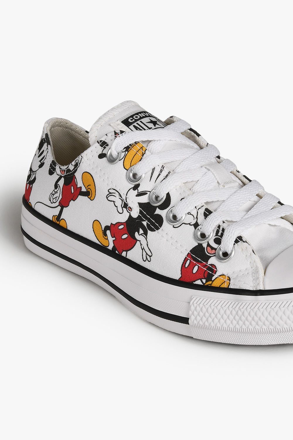 Tênis Converse All Star Chuck Taylor Mickey Branco 2