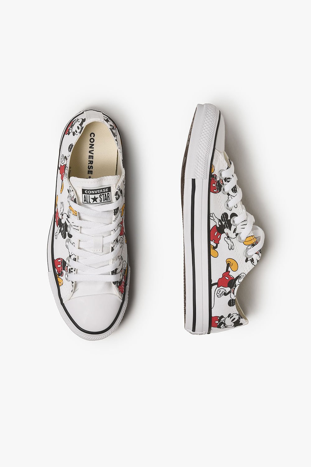 Tênis Converse All Star Chuck Taylor Mickey Branco 3