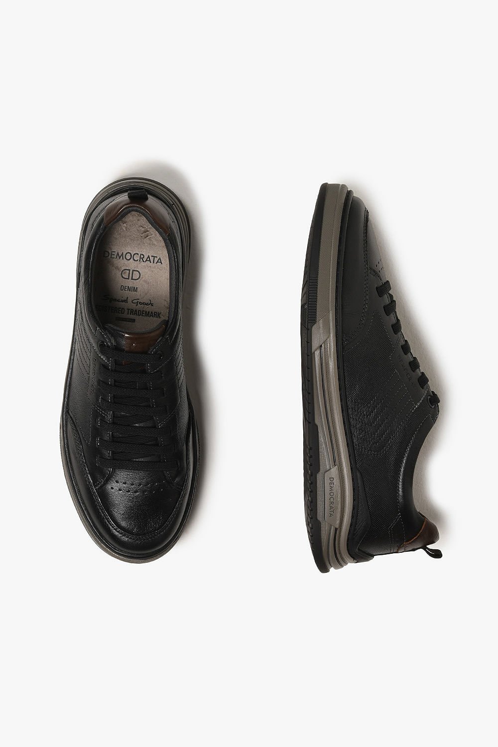 Sapatênis Masculino Democrata Dylan Preto 3