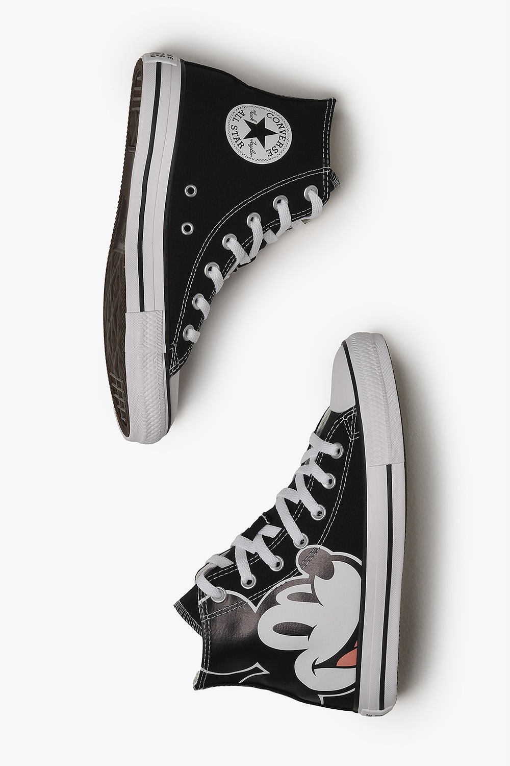Tênis Converse Cano Alto All Star Mickey Preto 4