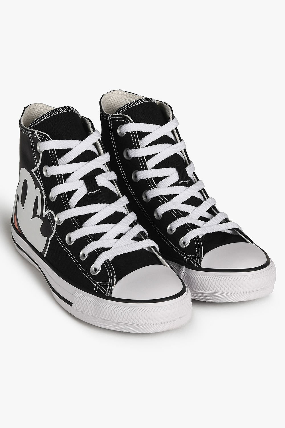 Tênis Converse Cano Alto All Star Mickey Preto 5