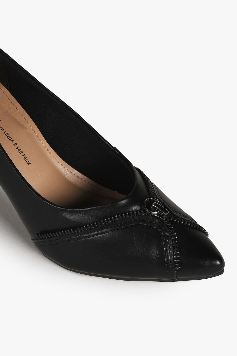 Scarpin Feminino Salto alto Dakota Leide Preto 2