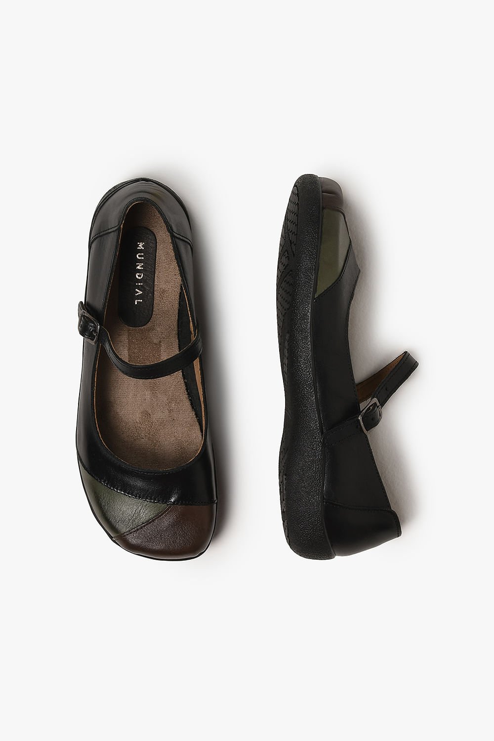 Sapatilha Feminina Tiras Mundial Alisson Preto 3