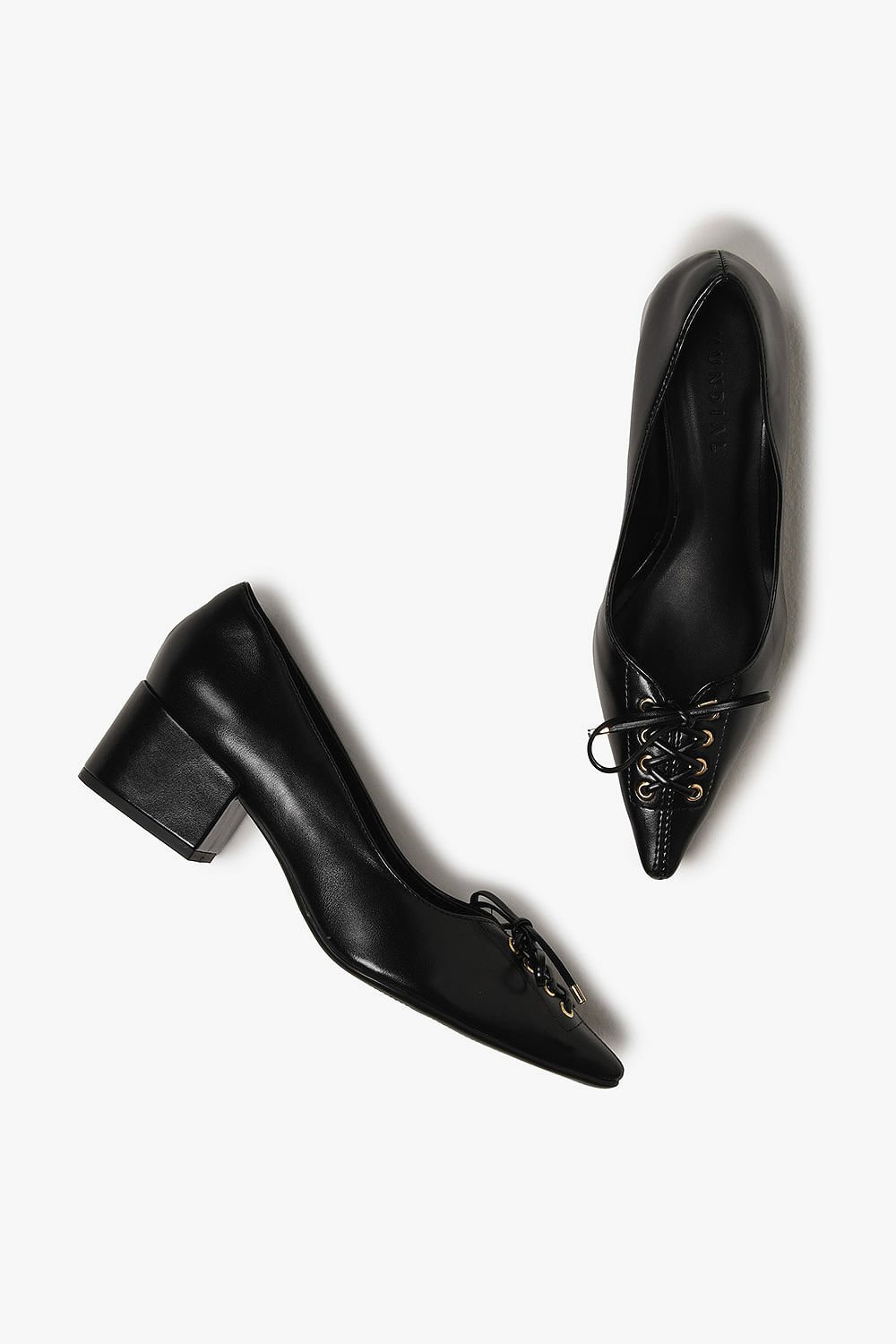 Scarpin Feminino Salto Baixo Mundial Elisabeth Preto 3