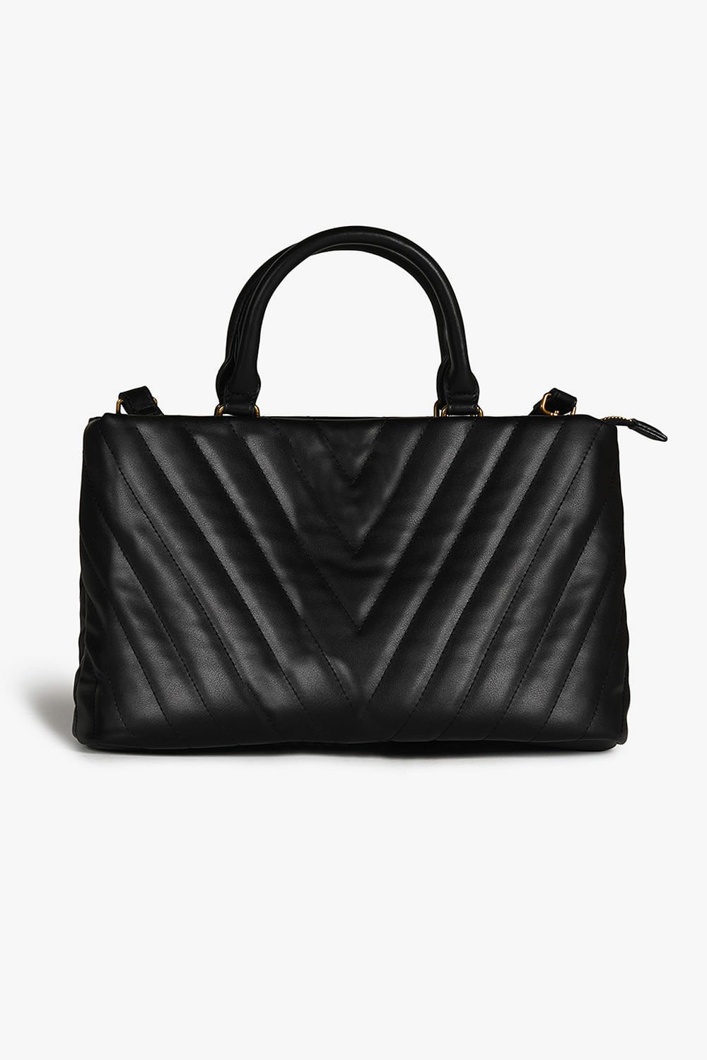 Bolsa Média Satchel Feminina Wj Clark Preto