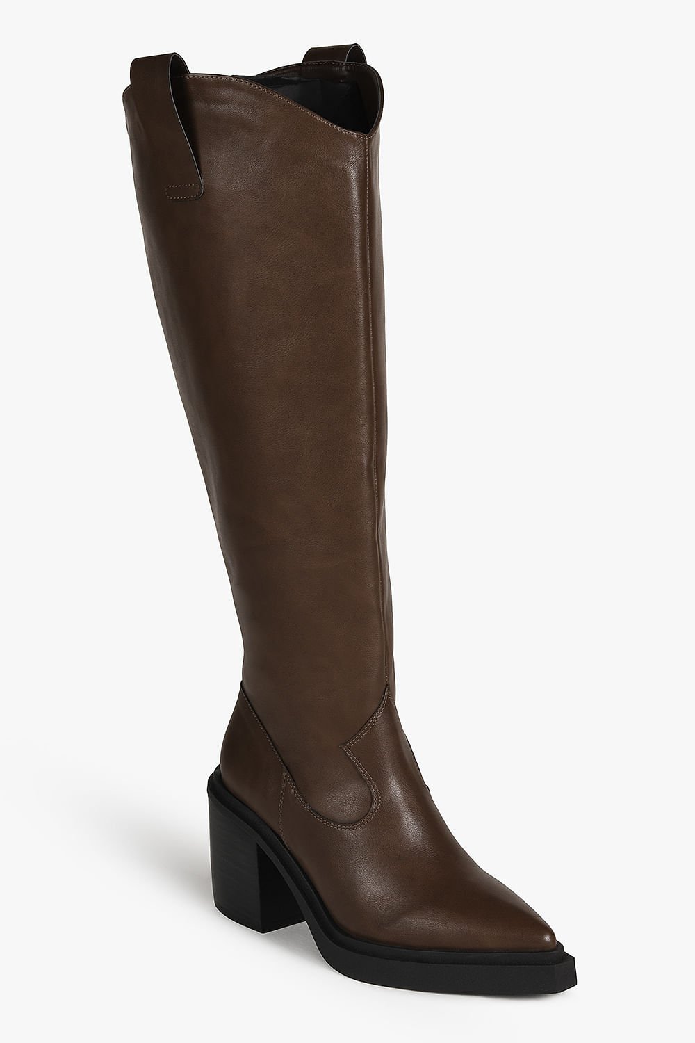 Bota Feminina Cano Longo Mundial Turmalina Café 4